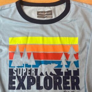 Eddie Bauer Blue Adventure Graphic Tee